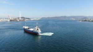 内航運送貨物船 「辰春丸」が、 出渠しました。
